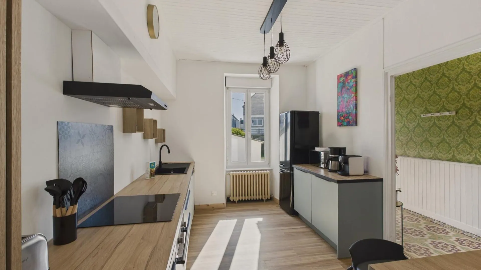 Maison Pour 6 Proche Du Port Et De La Plage Tréffiagat Dom wakacyjny